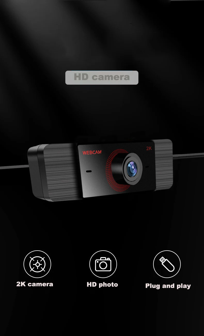 

1080P Webcam with Microphone for Desktop, USB PC Computer Camera for Video Conferencing/Calling/Live Streaming/Online Learning