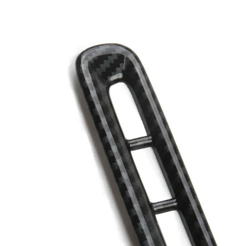 

Carbon Fiber Black Inner Door Air Outlet Vent Cover Trim for Dodge Charger 2016-2021