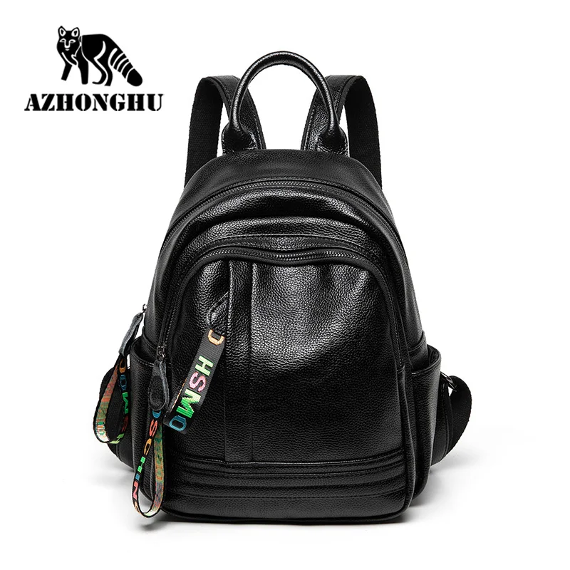 

Рюкзак женский, из натуральной кожи, водонепроницаемый, дорожный