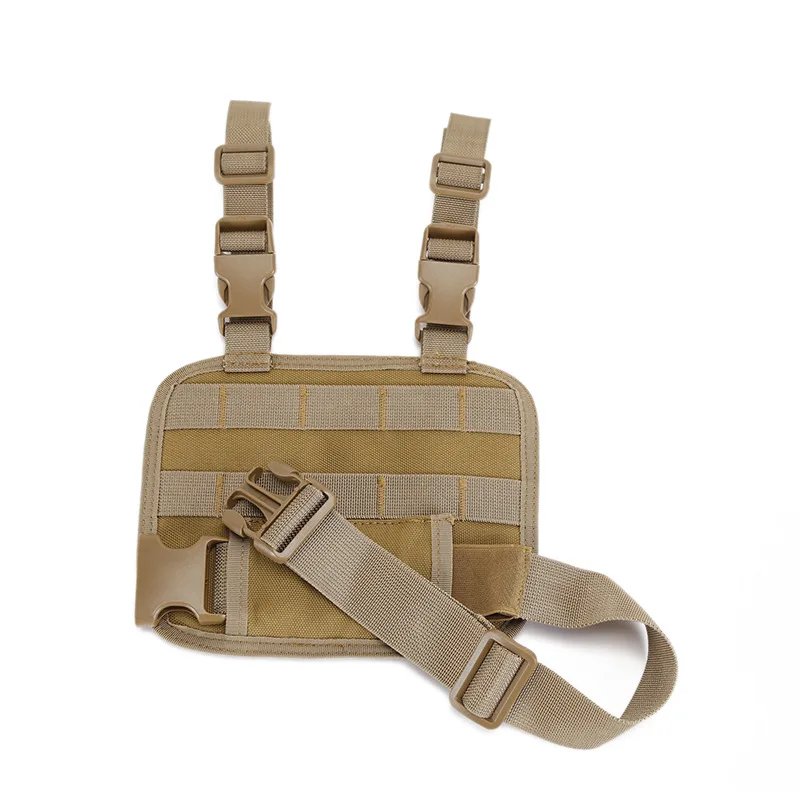 Outdoor Tactical Module Leg Hanging Board CS Military Fan Portable Clip Bag MOLLE Leg Hanging Holster Leggings Hanging Bag