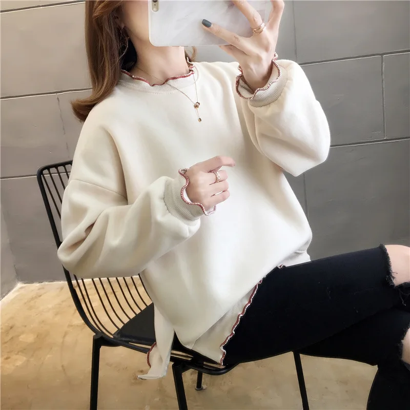 

2021 spring autumn long sleeve sweater woman 024930