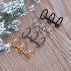 Металлический зажим для блокнота F2TA, сделай сам, 3 отверстия для колец, с вкладными листами, дневник, фотоальбом