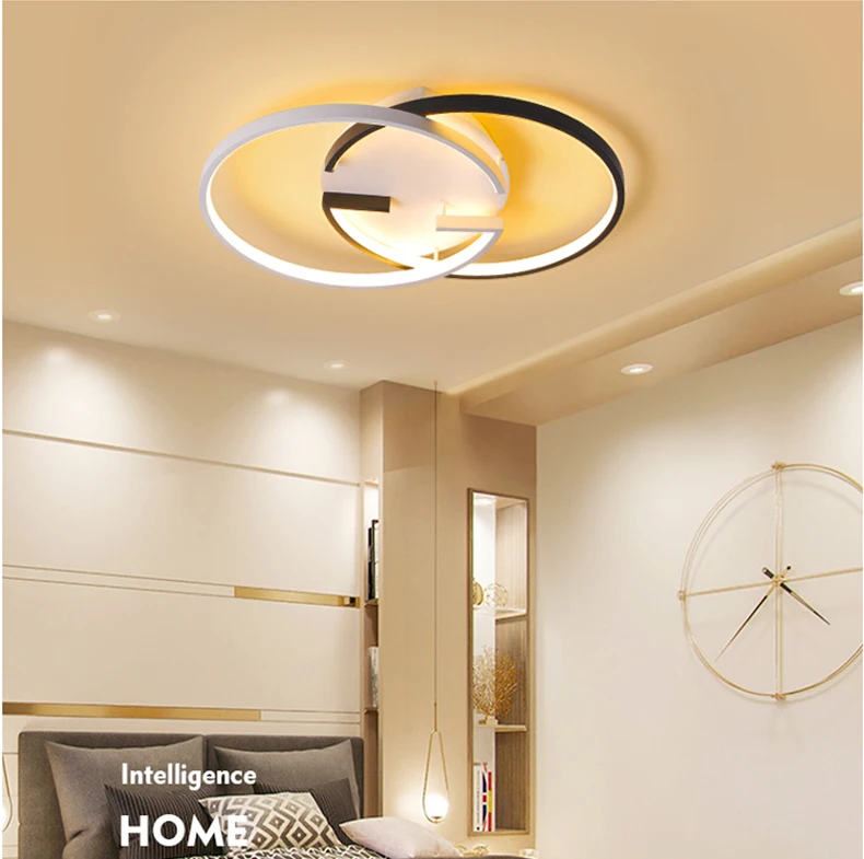Chandelierrec AC90-260V потолочные люстры светильники Современные светодиодные люстры Гостиная Спальня низкие потолки канделябро