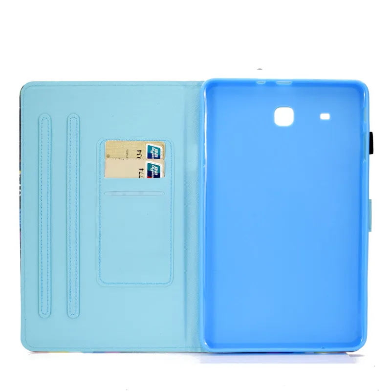 Великолепный народный чехол для Samusng Galaxy Tab E 9 6 дюймов SM T560 T561 &quotмягкий кошелек из