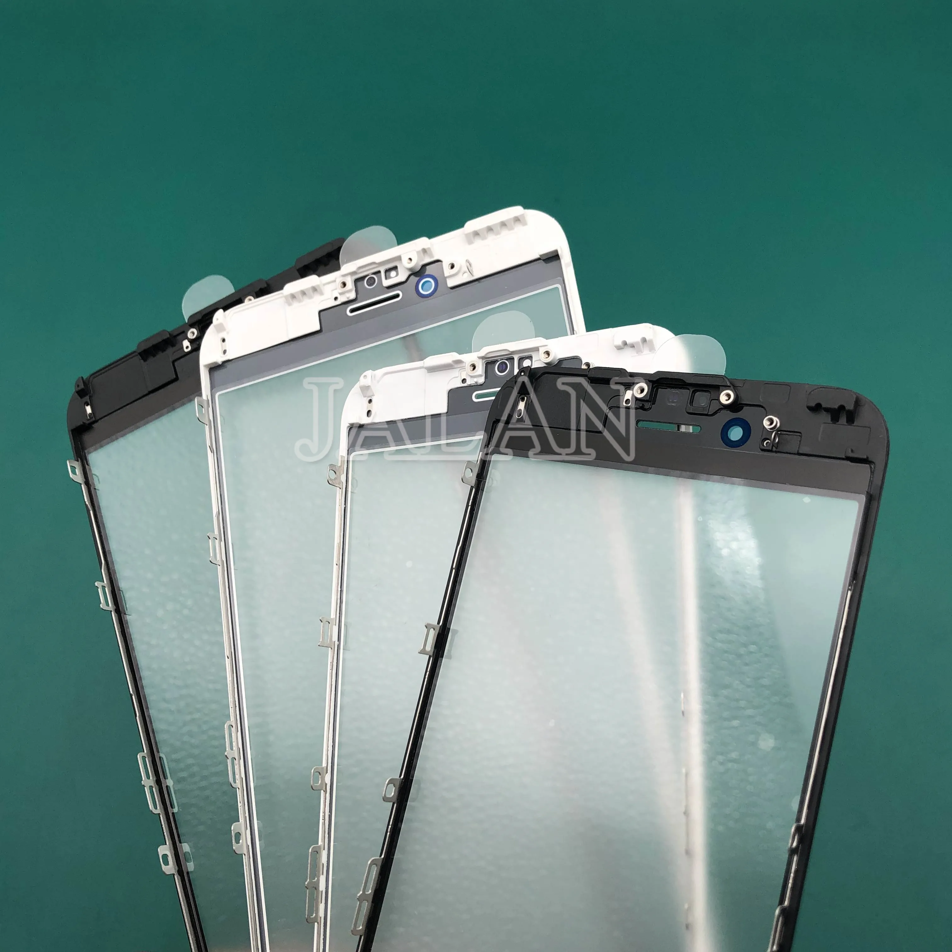 60 шт. 3 в 1 ocamaster стеклянная рамка с Oca для IP 6s Lcd Сенсорная панель Ремонт переднего