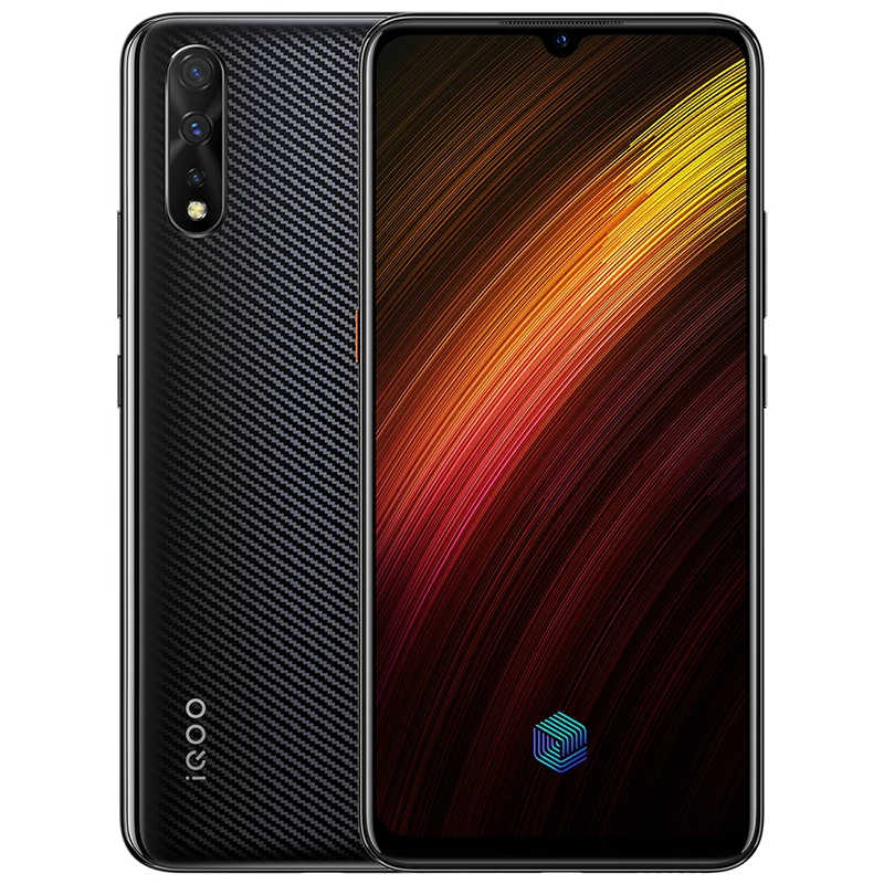 Vivo IQOO NEO смартфон с 5 дюймовым дисплеем процессором Snapdragon 855 Plus ОЗУ 12 Гб ПЗУ ГБ Android 9