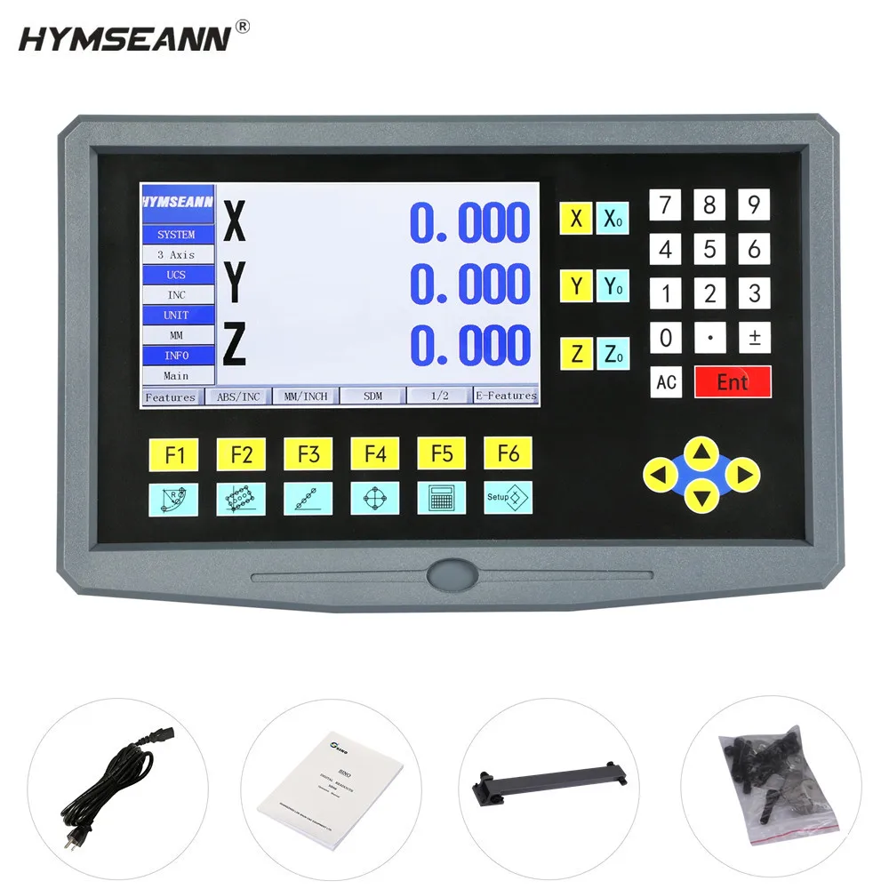 

HYMSEANN HS800-3 3-осевой цифровой дисплей для токарного станка