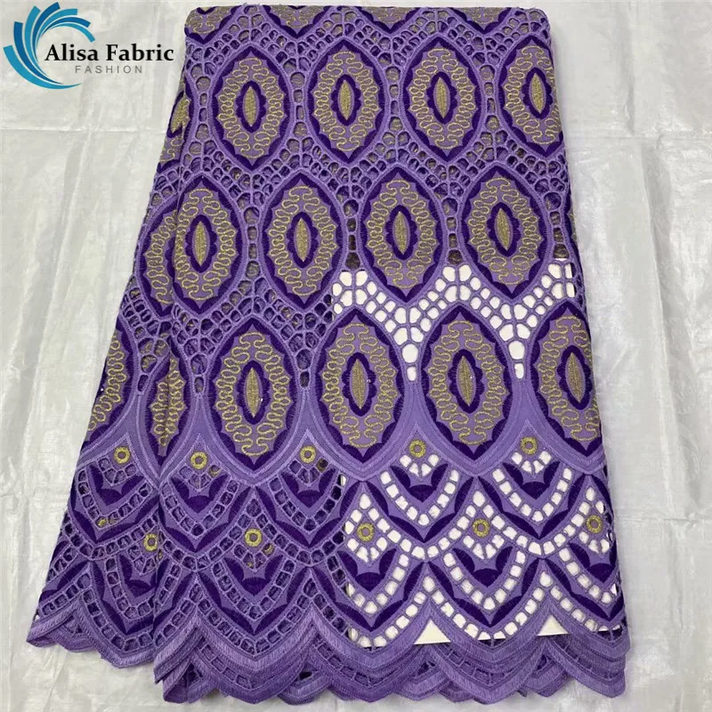 

Alisa Swiss Voile Lace In Switzerland Latest African Lace Fabric High Quality Swiss Lace Fabric 5 Yards Cotton Fabric for Sewing