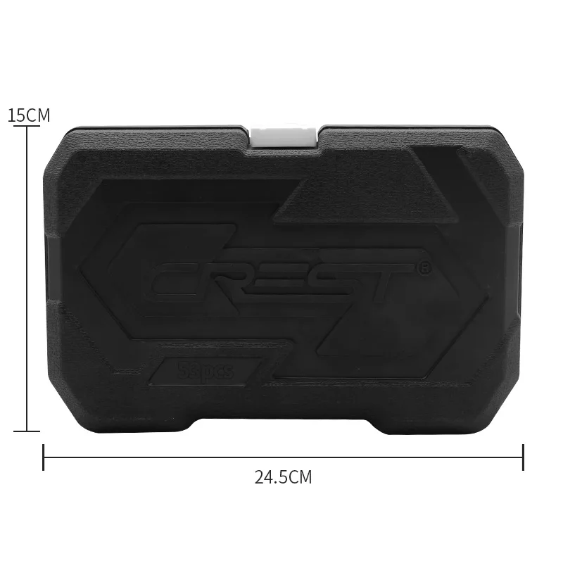 

53pcs 1/4"set Car Motorcycle Repair Tool Ratchet Wrench Set Drive Socket Spanner Kit Batch Head Screwdriver Socket Set DIY Tools