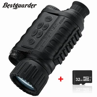 bestguarder night vision monocular waterproof ir 350m 32g binocular telecope for hunting travel camping monocular night vision