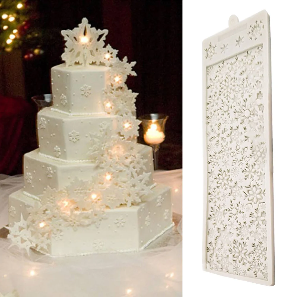 Christmas Sugar Fondant Decoration Non Stick Silicone Baking Chocolate 3D DIY Tool Food Grade Craft Easy Clean Kitchen Cake Mold | Дом и сад