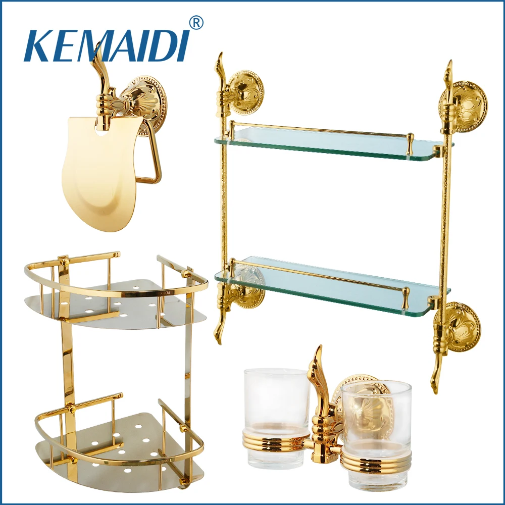 Роскошный держатель для туалетной бумаги и зубной щетки KEMAIDI | Обустройство дома