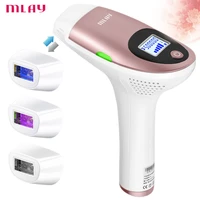 mlay t3 500000 flashes 3in1 ipl epilator permanent hair removal with lcd display machine laser for boay bikini face underarm