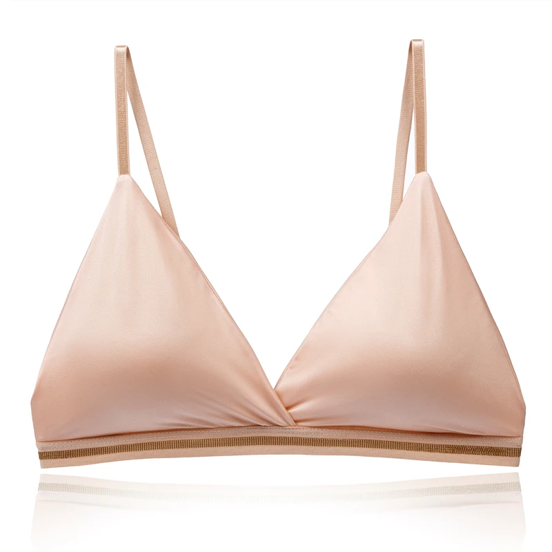 

Seamless Wireless Bra Summer Triangle Cup Bralettes Wire Free Bra Sexy Intimates Women Lingerie Femme Hot Underwear & Sleepwears