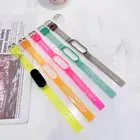 Ремешок силиконовый для Xiaomi Mi Band 5 4 3, прозрачный водонепроницаемый спортивный браслет для Xiomi Mi Band 4 Xiami band5