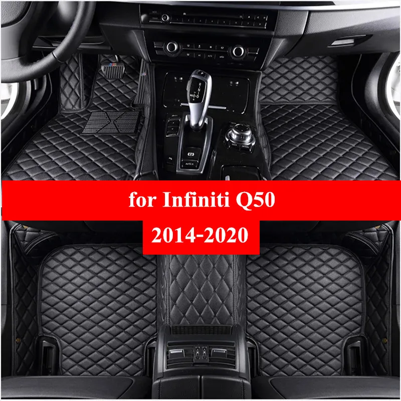 Автомобильные коврики для Infiniti Q50 2014 2015 2016 2017 2018 2019 автомобильный коврик|Автомобильные в салон| |