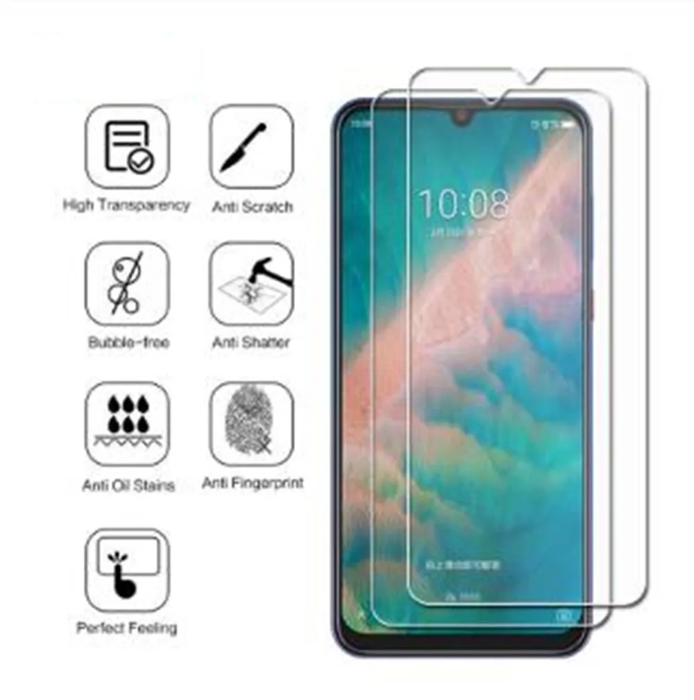 

For ZTE Blade A6 Lite A622 V9 V10 Vita L8 20 V2020 Smart A7s 2020 L210 A3 A5 A7 2019 Tempered Glass Protective Screen Film