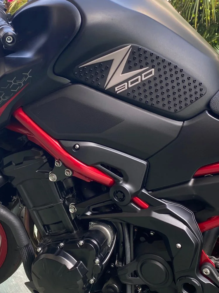 

Motorcycle Anti Slip Fuel Tank Pad Side Gas Knee Grip Traction Pads Protector FOR Kawasaki Z900 Z 900 2017 2018 2019