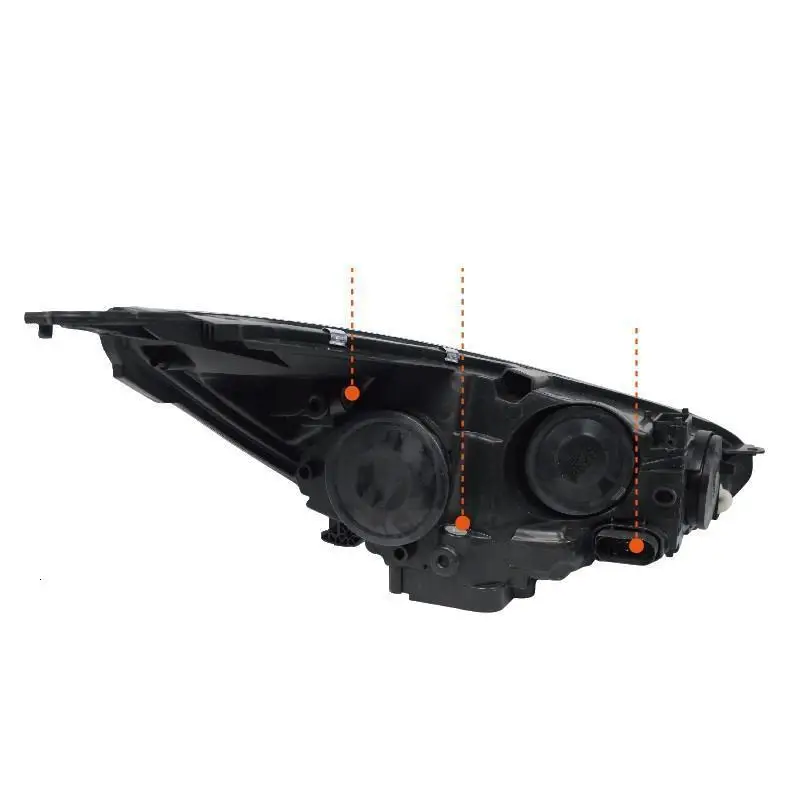 Сигнальные лампы Neblineros Para Automovil, запчасти для дневных ходовых огней Drl, стильные Светодиодные Автомобильные фары, автомобильные фары в сборе для Ford Focus