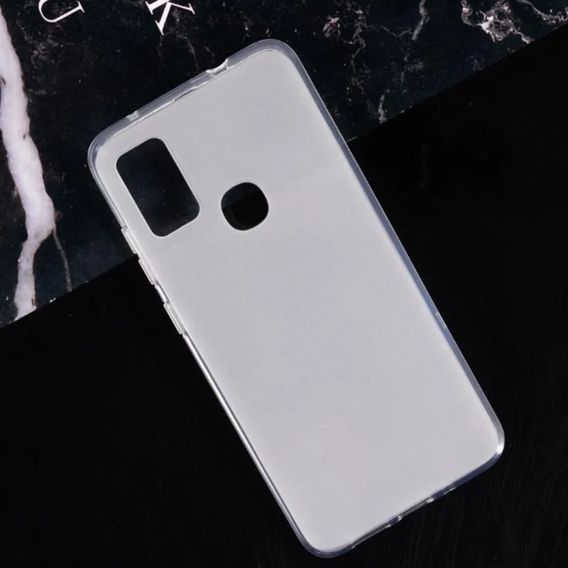 Чехол для ZTE Blade A7s 2020 мягкая задняя защитная оболочка из ТПУ чехол матовый
