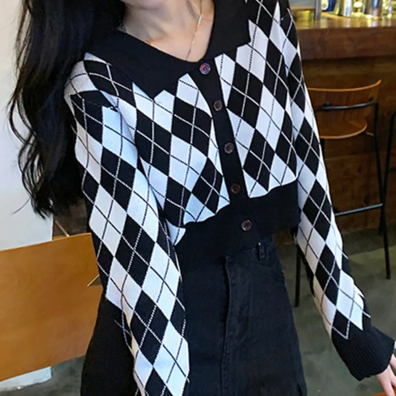 

Женский вязаный кардиган Lingge, новый элегантный стильный кардиган на весну и осень 2021, короткая верхняя одежда