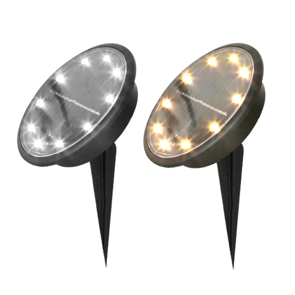 

Home Garden Under Ground Lamp Solar Ground Lights 10 LED Waterproof Outdoor Garden Landscape Pathway Lawn Lamp