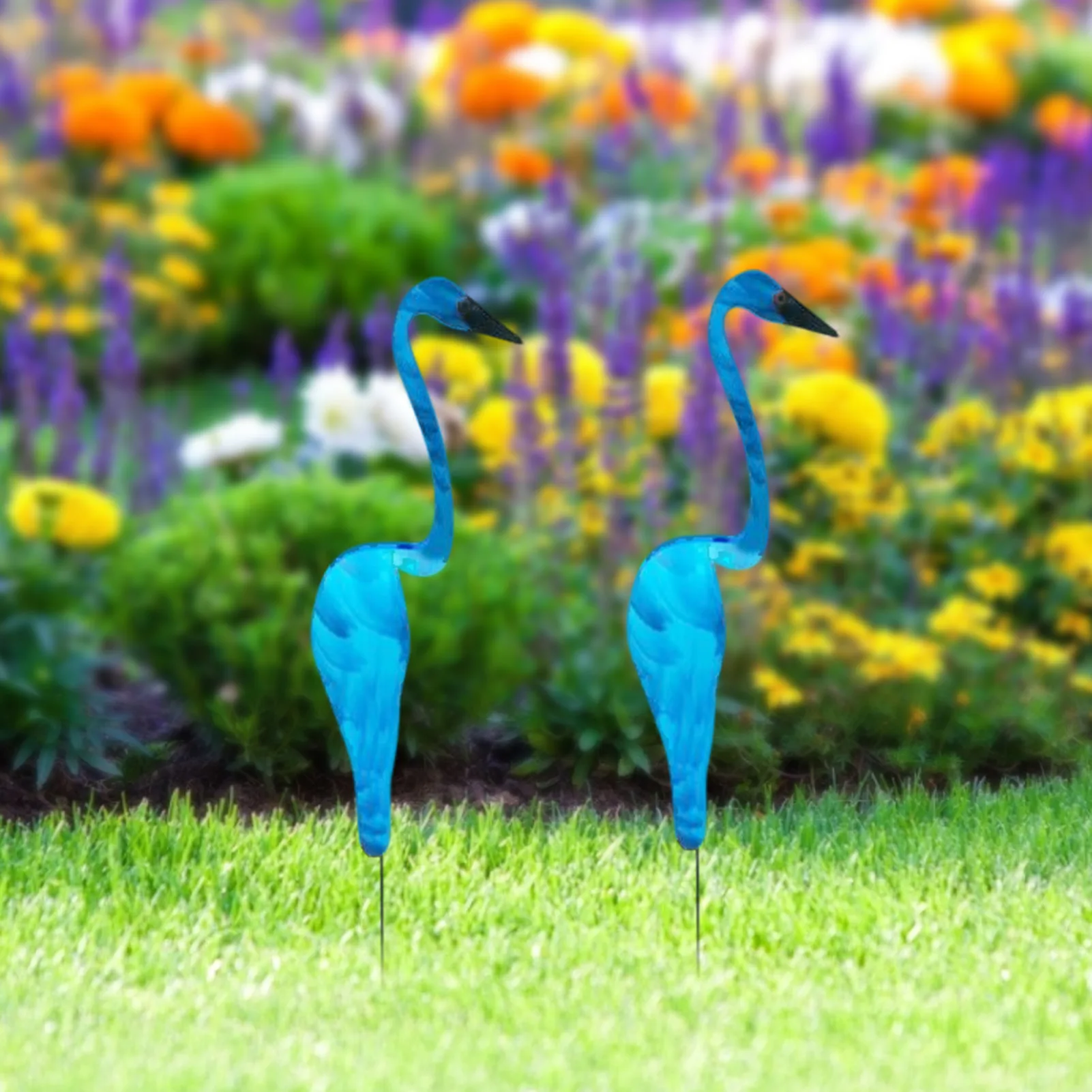 

Innovative Flamingo Spinner Whimsical Bird Absolutely Gorgeous Unique Dynamic Bird Wind Spinner Terrace Garden Decoration