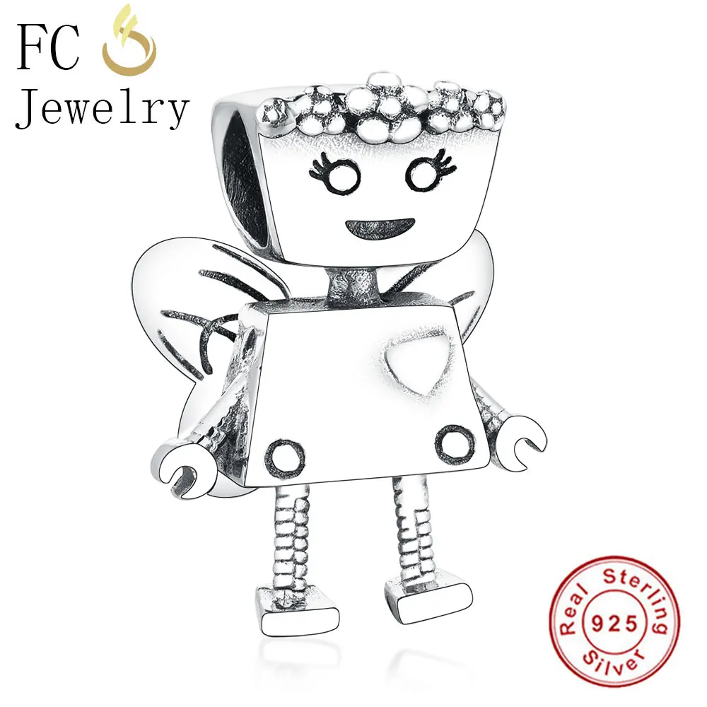 FC Jewelry Fit оригинальный брендовый браслет с подвеской из серебра 925 пробы