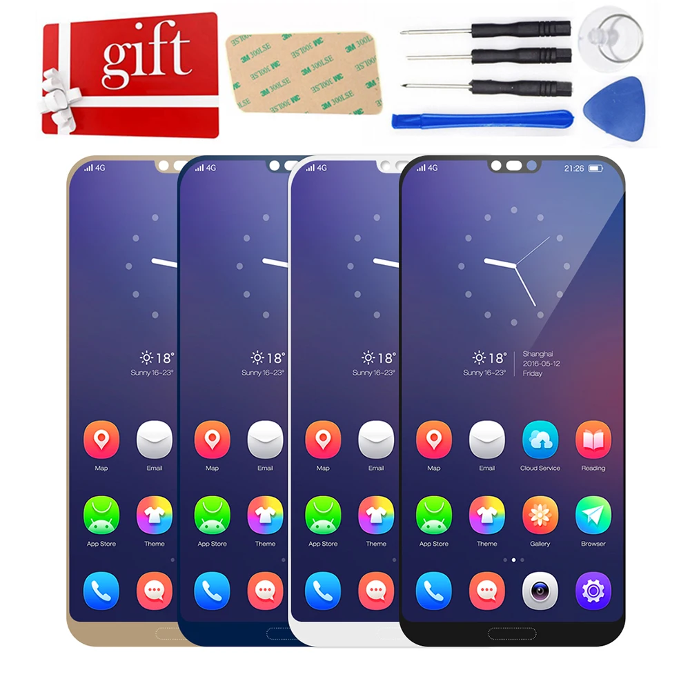 ЖК дисплей для Huawei Honor 10 COL L29 кодирующий преобразователь сенсорного экрана в