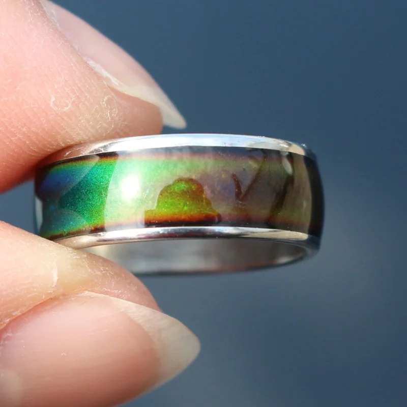 Классический Температура изменения Цвет настроение эмоциональные кольцо