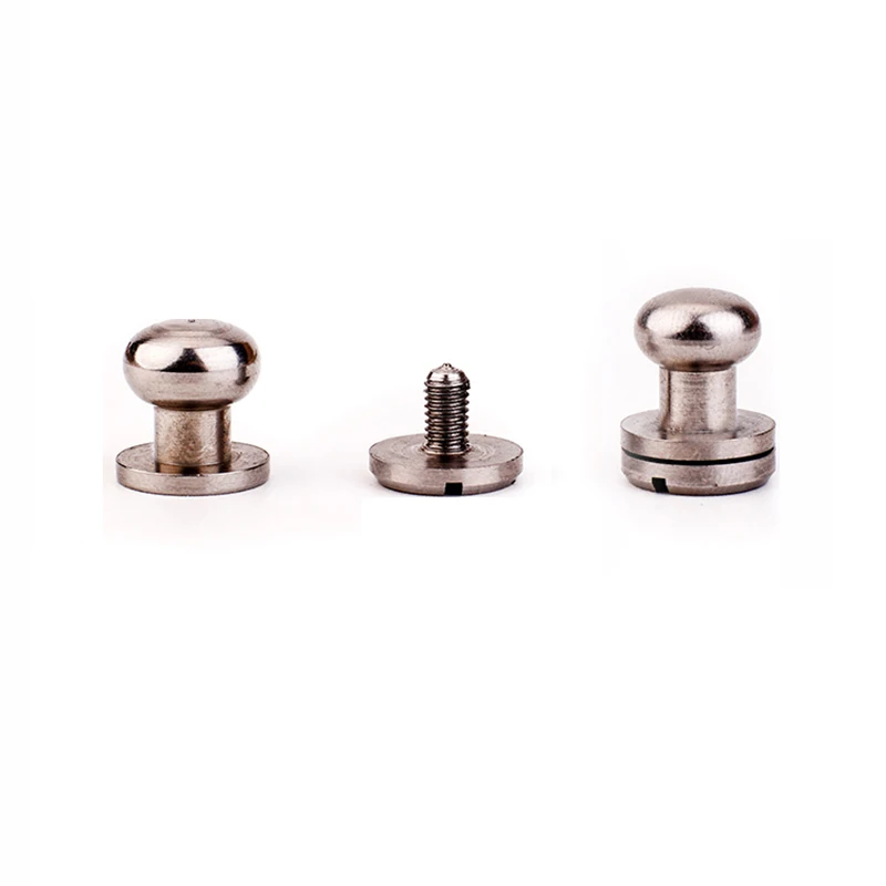 1 шт. кошелек сумка винт Нержавеющая сталь ремень заклепки Держатель для