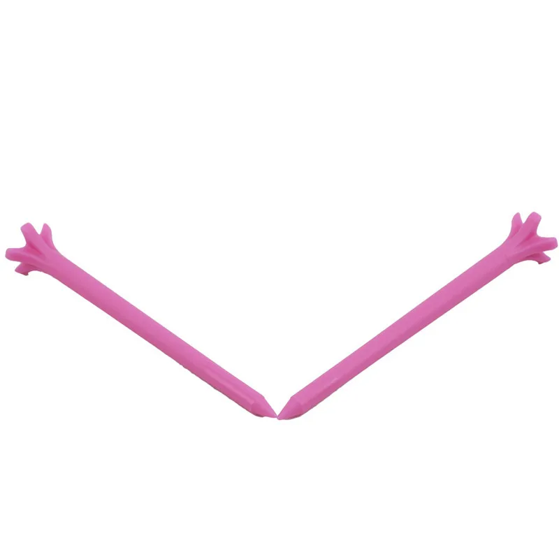 pink 50 шт., 70 мм, Одноцветный цветной мяч для гольфа, деревянный тройник, для спорта на открытом воздухе, пластиковый, профессиональный, без трения, тройник для гольфа, пшеница, тройники для гольфа - Цвет: pink