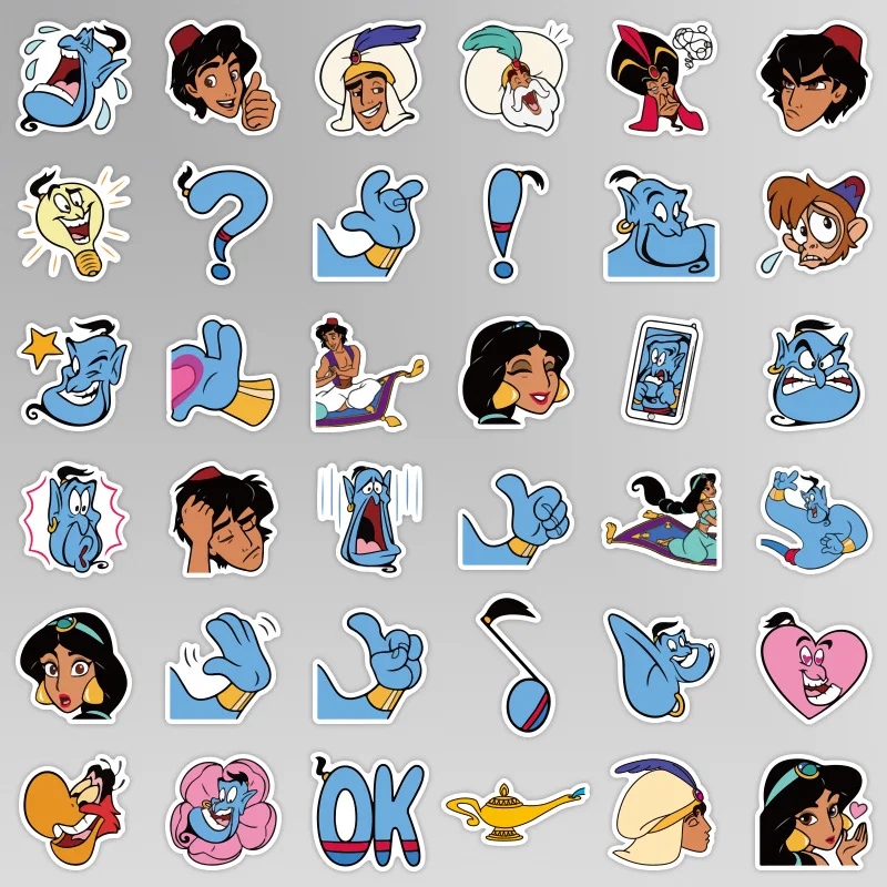 

40Pcs Cartoon Stickers pack for Laptop Home Decoration Decals DIY scrapbooking album Sticker