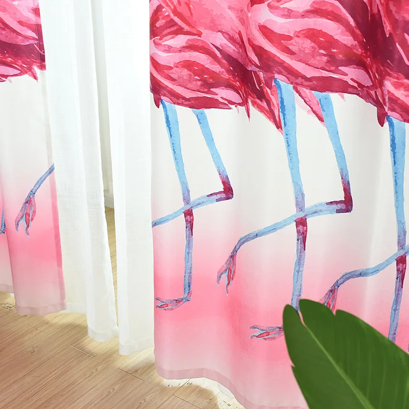 Фабрика сразу гарантия качества спальня исследование полу-затенение занавески