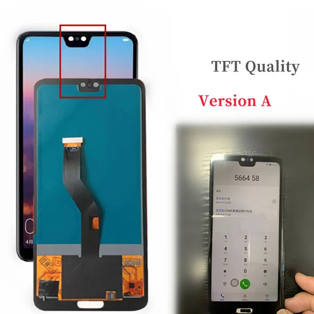 6.1'' Lcd For Huawei P20 Pro CLT-AL01 CLT-L29 CLT-L09 Display Touch Screen Digitizer Assembly P20pro lcd screen | Мобильные