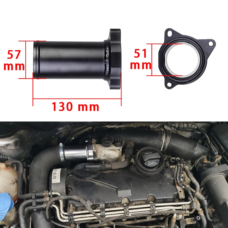 57 мм дизельная лампа для vw 1 9 TDI 130 160 BHP EGR обходной клапан|Клапан системы