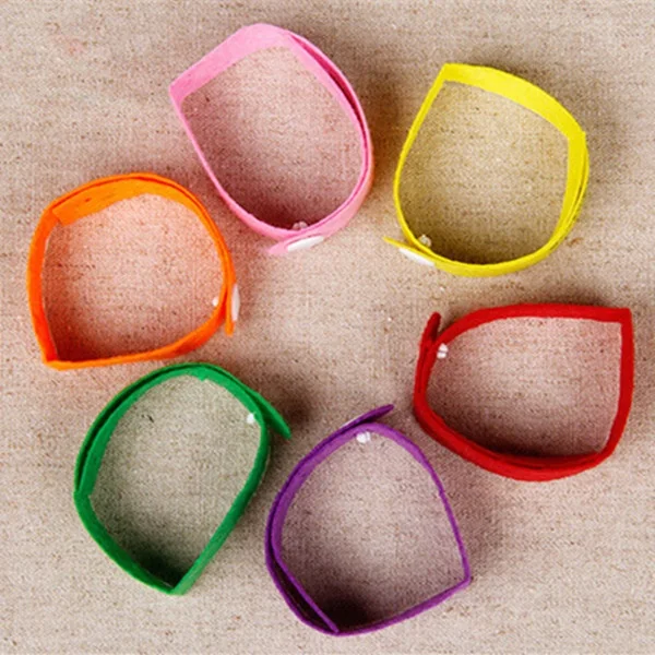 

20pcs Outdoor Non-toxic Mosquito Pest Bracelet From Mosquito Repellent Bracelet Baby Child care (Color: Multicolor)