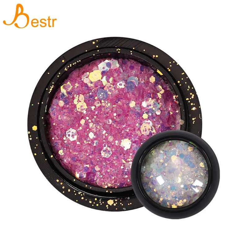 Блестки Звездная Фольга для ногтей голографическая наклейка s переводная