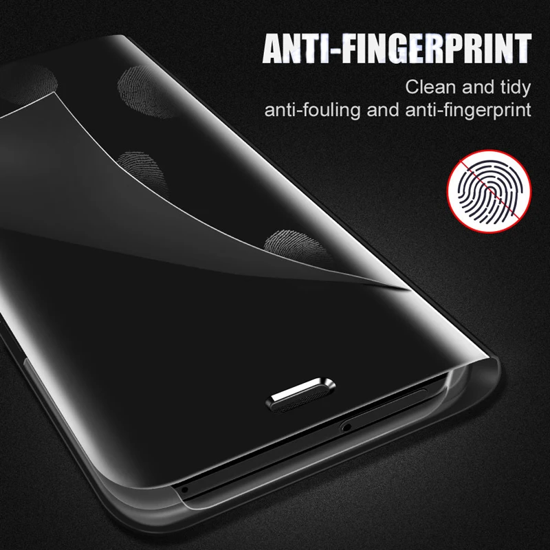 Умный зеркальный флип-чехол для LG G8 V50 V40 V30 защитный чехол Fundas Capa |