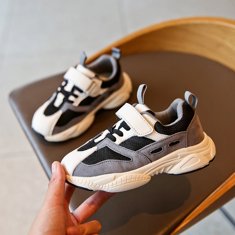 Детская спортивная обувь для мальчиков и девочек с такими же дышащими