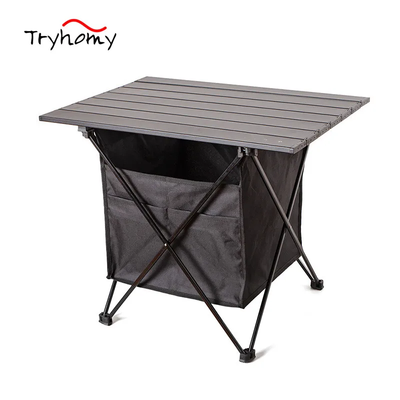 

Складной кухонный стол для кемпинга на открытом воздухе, рабочая станция, сумка для хранения, Utralight, складная Мобильная кухня для пешего тур...