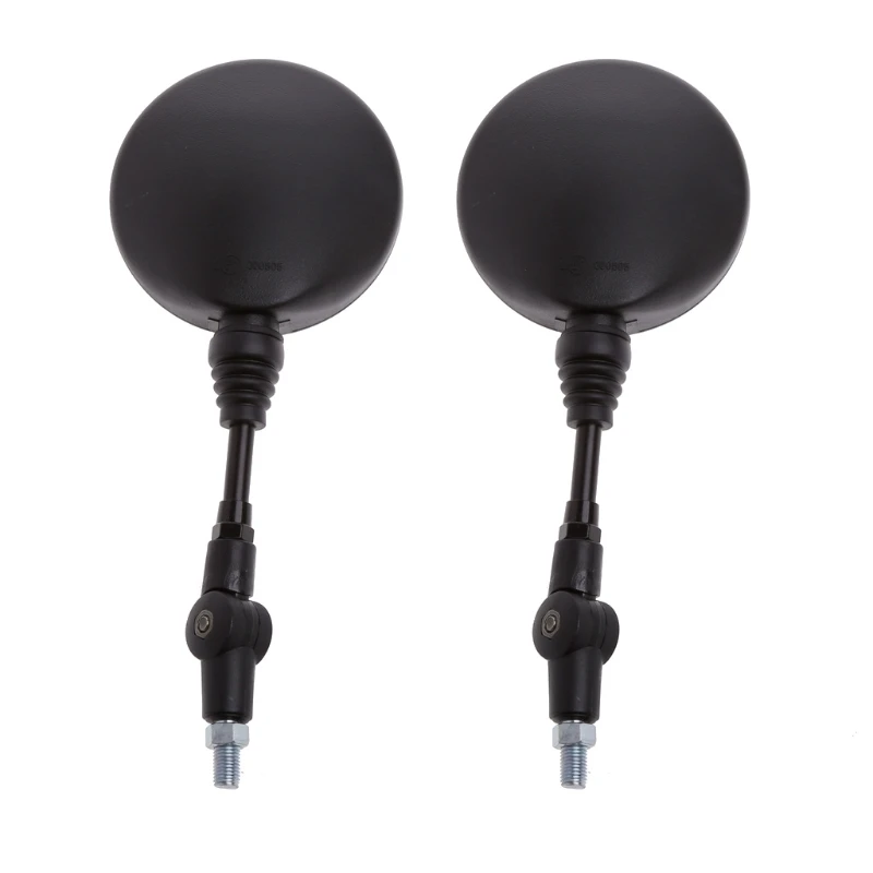

Free shipping Universal 1 Pair Folding Motorcycle Side Rearview Mirror 10mm For Yamaha Honda High Quality