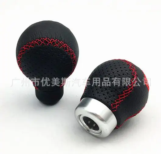 Универсальная ручка переключения передач из искусственной кожи ручной рычаг