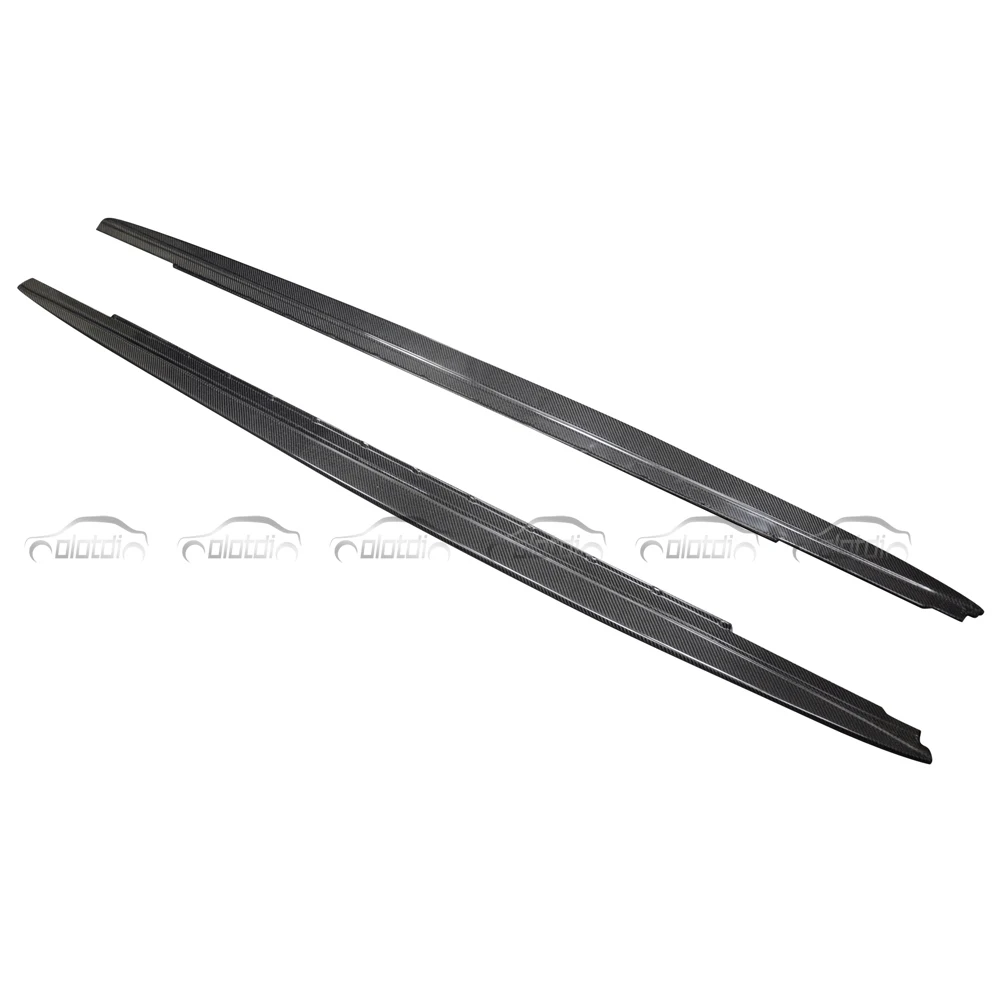 OLOTDI автомобильный Стайлинг M кузова наборы углеродное волокно боковые юбки