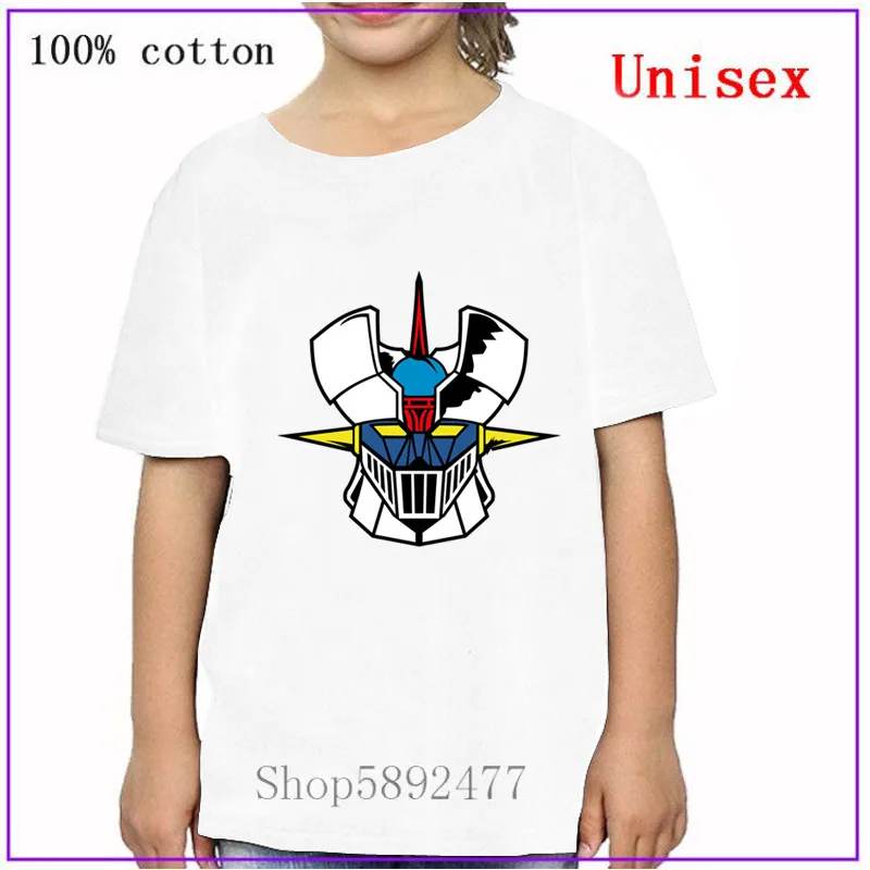 Новое поступление аниме Mazinger Z Детские футболки старая Классическая манга робот