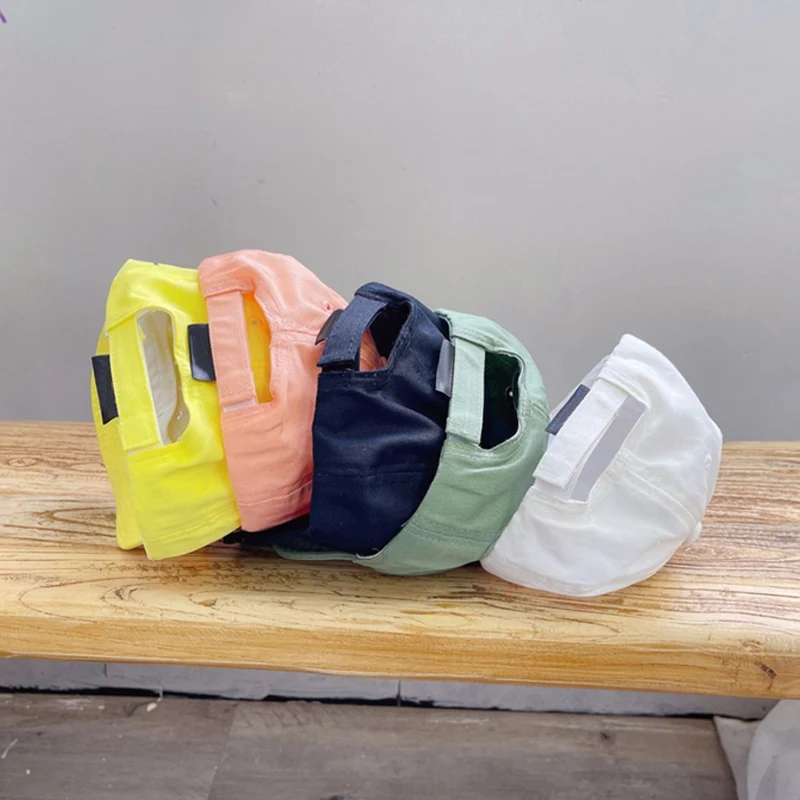 Бейсболка для мальчиков и девочек из мягкого хлопка Весенняя шляпа младенцев