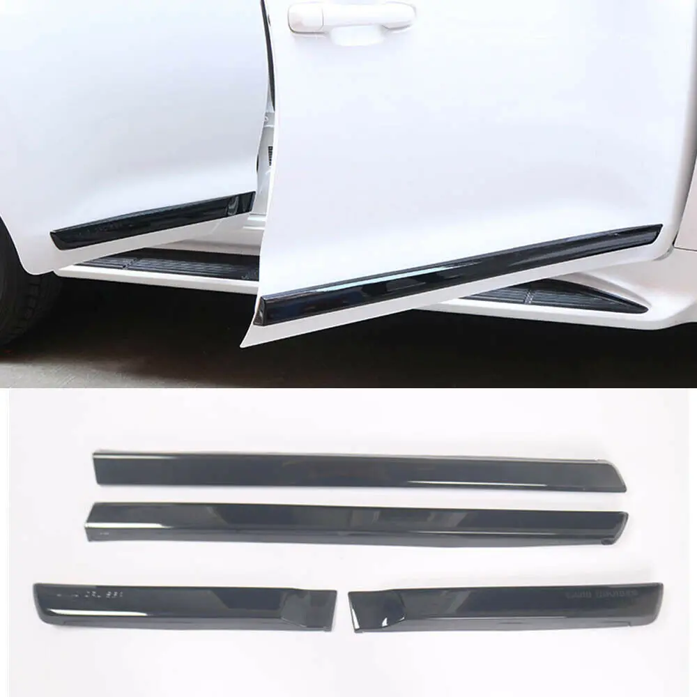 Черный корпус из АБС хром пластиковый боковая молдинговая крышка отделка