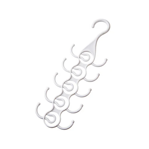 White B PP Multifunctional Clothing Hangers Organizer Wardrobe Storage Cabinet Home Clothes Storage Organization Accessories supplies - Цвет: White B