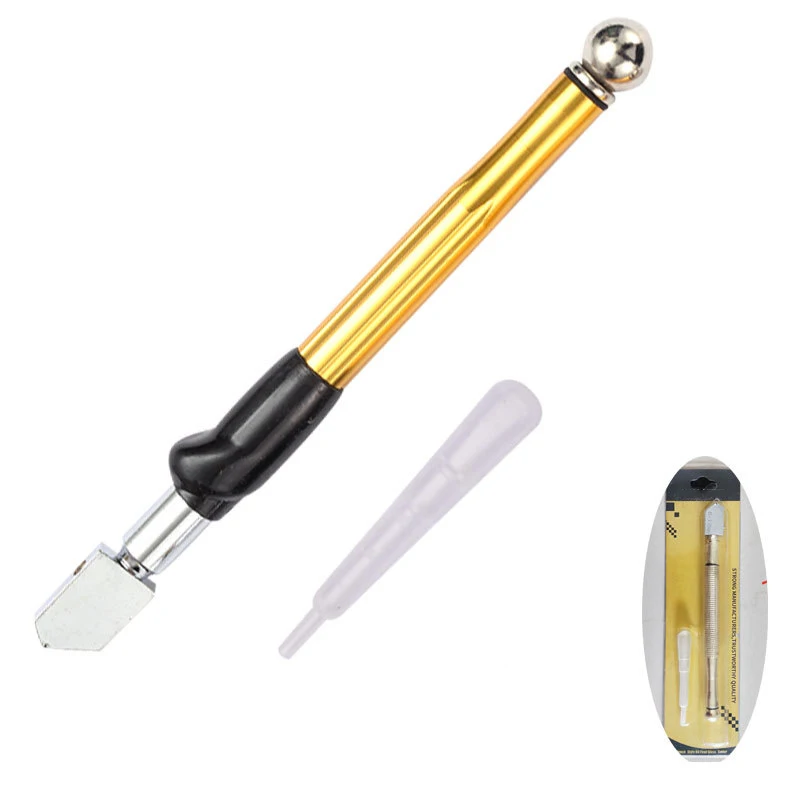 

6Pcs/Set Diamond Glass Cutter Carbonization Tungsten Alloy Glasses Cutters for Hand Tool Glass Cutting