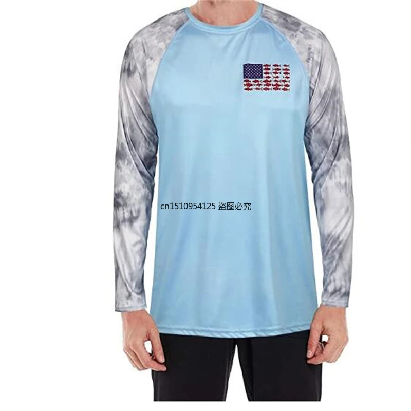 

Long Sleeve Ultrathin Sunscreen Design Long Fishing JerseysFishing Hiking Sports Shirts Men’s UPF 50+ Performance Long Sleeve